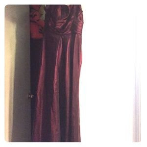 Burgundy Prom/bridesmaid dress