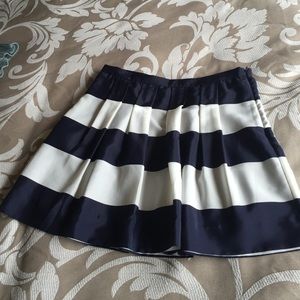 J. Crew Striped Skirt