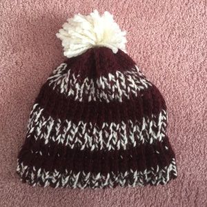 HAND-KNIT winter hat