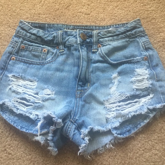 High waisted shorts