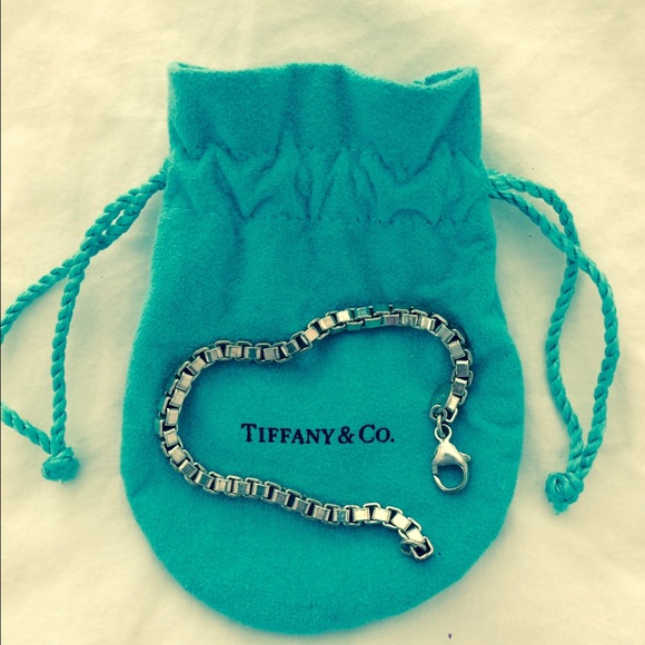 Venetian 925 Tiffany and Co. Silver bracelet.