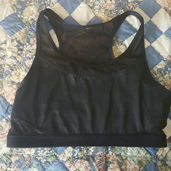 Fable tics mesh sports bra