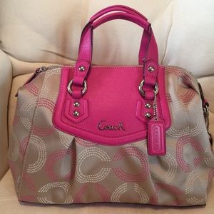 NWOT Coach Op C Art Ashley Satchel