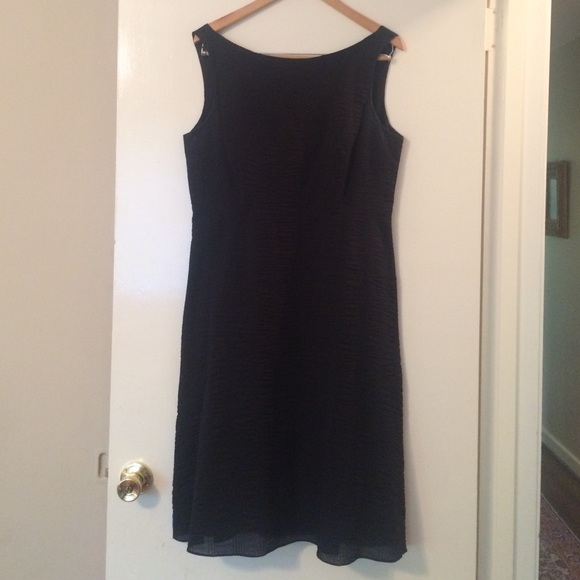 Black J Crew Cotton Dress