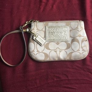 Coach wristlet