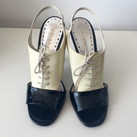 BCBGirls Tuxedo heel.