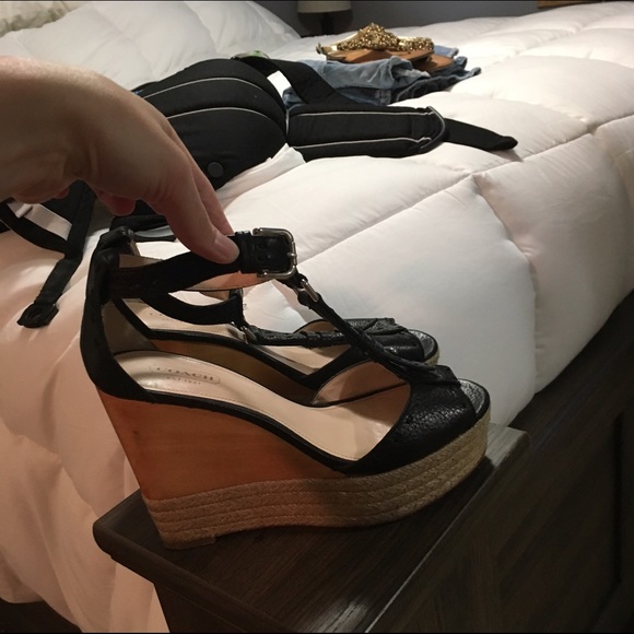 Coach wedges