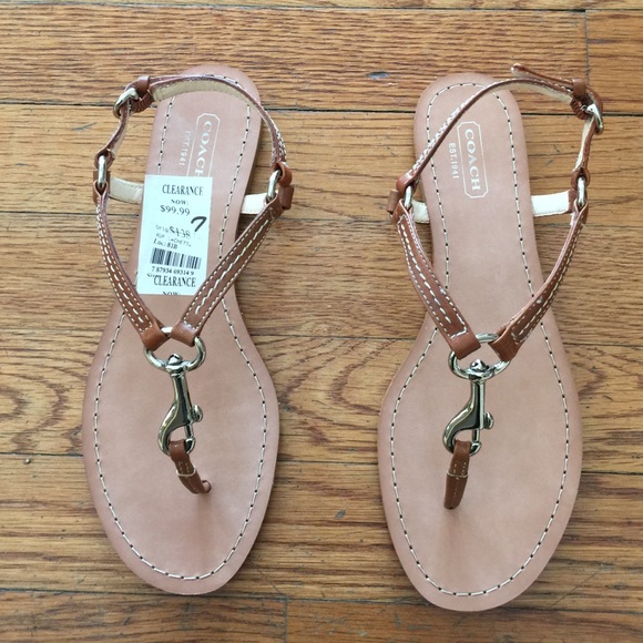 "Coach" sandals!