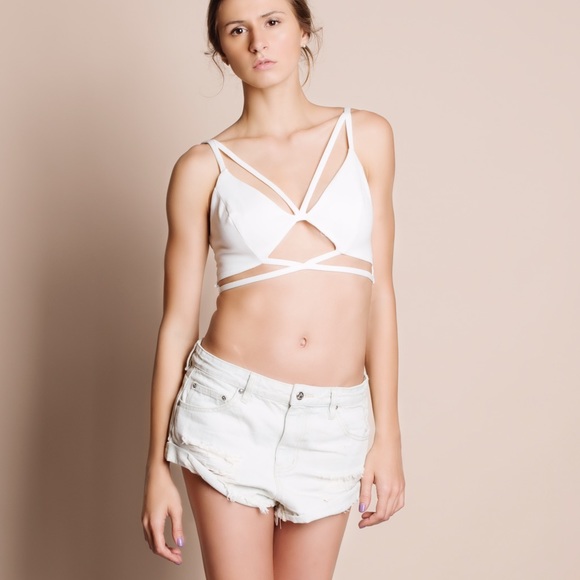 Caged Bralette / Crop Top - Picture 4 of 4