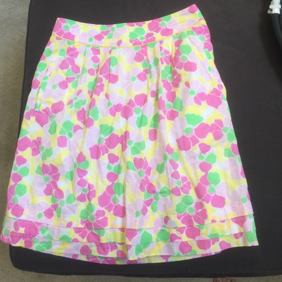 Lilly Pulitzer skirt.