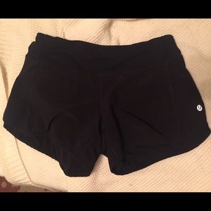 lululemon athletica black shorts