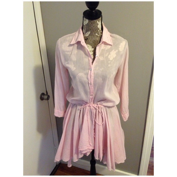 Free people shirt dress