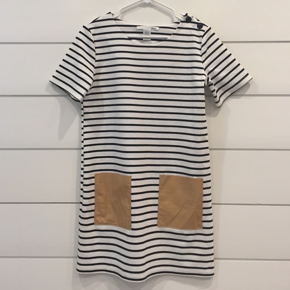 EllisonEllisonEllison leather pocket dress