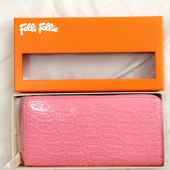 Brand New Folli Follie Pink Wallet