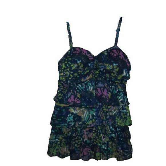 Floral tank from wet seal