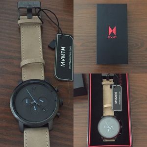 MVMT gunmetal watch