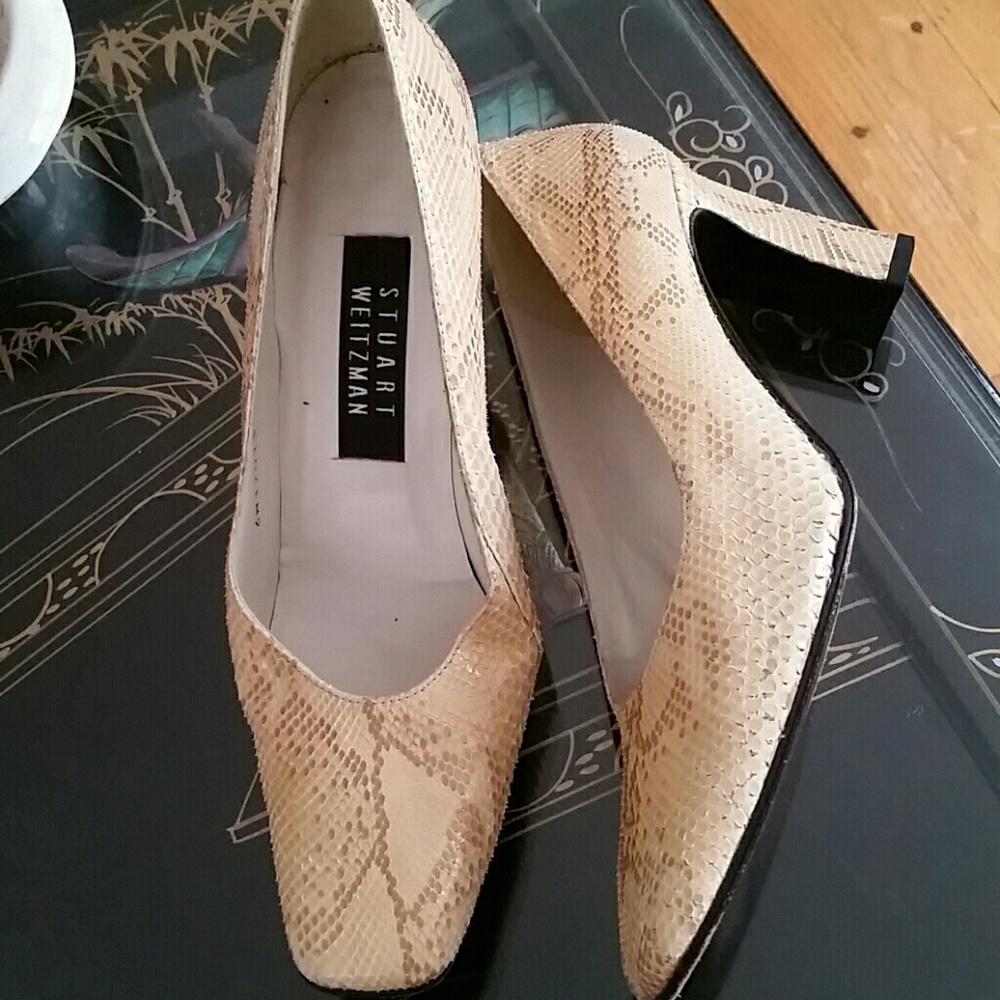 VTG Python Stuart Weitzman Heels! 7.5!♡