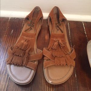 MIA fringe sandals
