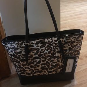 Nine West cheetah purse