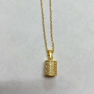Gold Lantern Necklaces