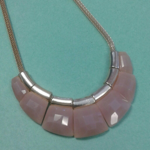 ⚡ Flash Sale ⚡ Elegant Pink Statement Necklace - Picture 1 of 3