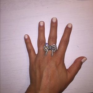 Betsey Johnson bow ring