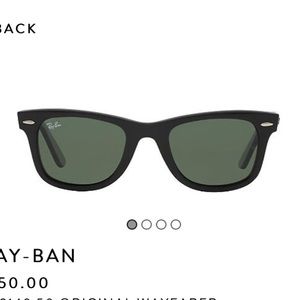 Classic Ray Ban Wayfarers