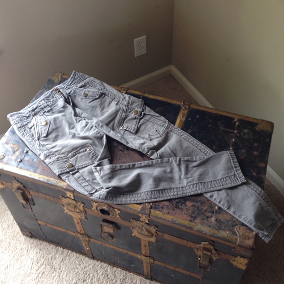 Free People Skinny Military Skinny Pant