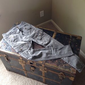 Free People Skinny Military Skinny Pant