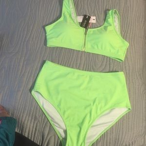 High Waisted Zeraca Swim Suit