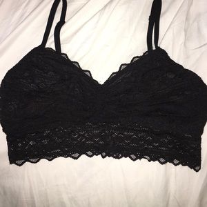 Black bralette