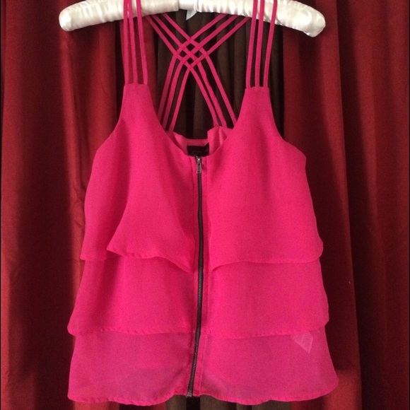 Strappy Back Tank Top