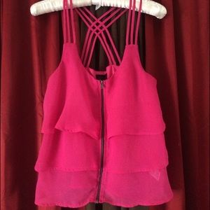 Strappy Back Tank Top