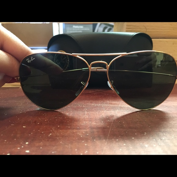 RayBan aviator sunglasses
