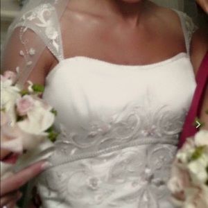 Zure Brand Beautiful A-Line Wedding Dress.