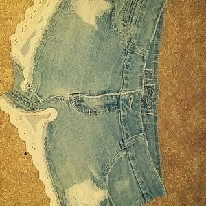 Jean shorts