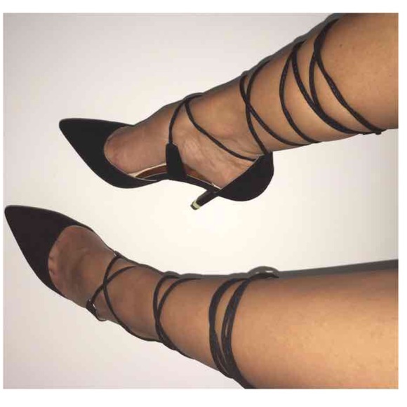 Qupid lace up pumps 7.5