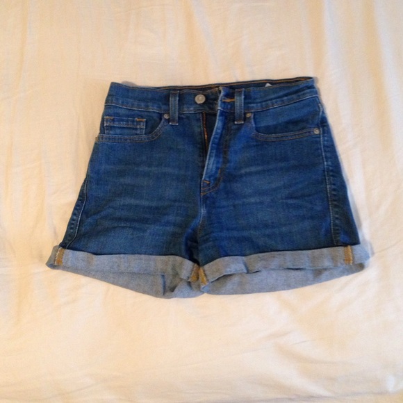 Denim Levi shorts