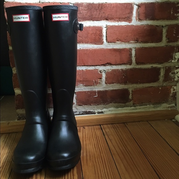 Hunter Classic Rain Boots Black