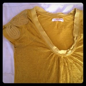 Pilcro and the letterpress yellow tee