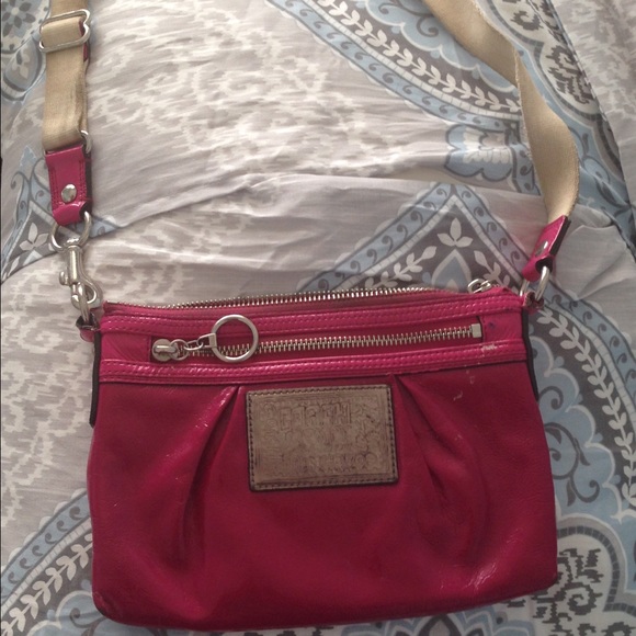 Coach poppy cross body bag