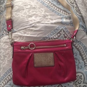 Coach poppy cross body bag