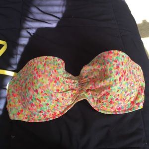 Strapless Victoria's Secret bikini top 34d