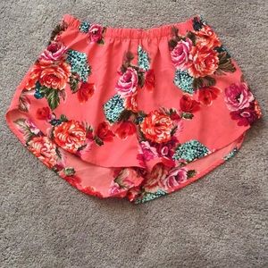 Floral Shorts