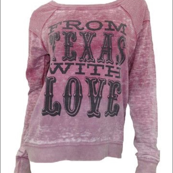 From Texas With Love Sweatshirt - Picture 1 of 1