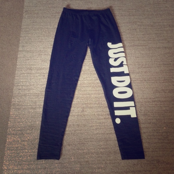 Just do it. Leggings