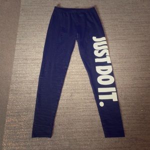 Just do it. Leggings