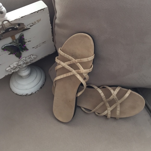 Aerosoles slip-on sandals..... Size 9
