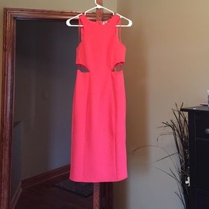 Dress hot pink