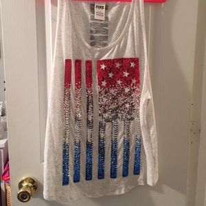 American Flag VS Tank